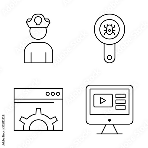 Universal Modern Icon Sheet For Websites And Mobile Applications