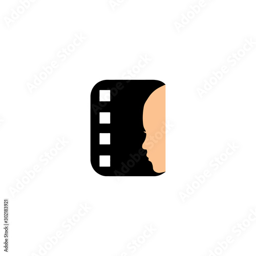 Film Logo vector template eps for your company, industry purpose ready to use