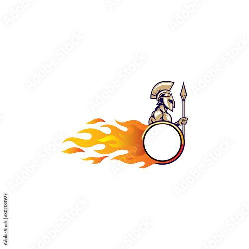 firefighter Logo vector template eps for your company, industry purpose ready to use