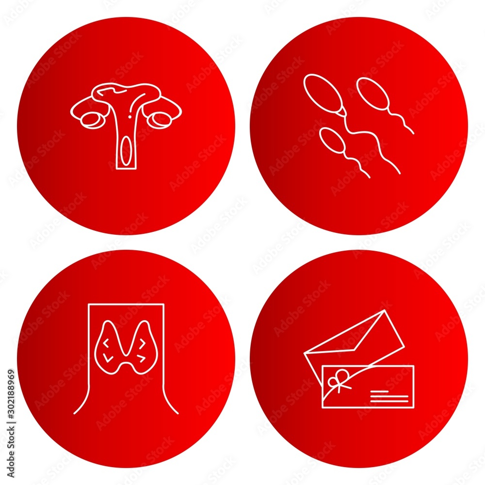 Simple Set of Universal Related Color Icons Simple Set of Universal Related Color Icons