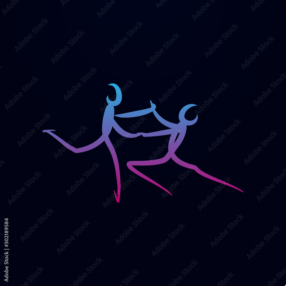 dancer nolan icon. Simple thin line, outline vector of Dance icons for ui and ux, website or mobile application dancer nolan icon. Simple thin line, outline vector of Dance icons for ui and ux, website or mobile application