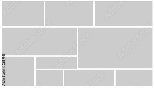 Templates collage frames