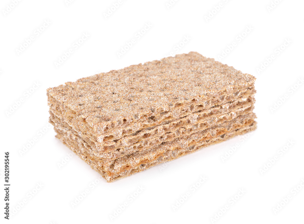 pile of oatmeal cracker on white background pile of oatmeal cracker on white background