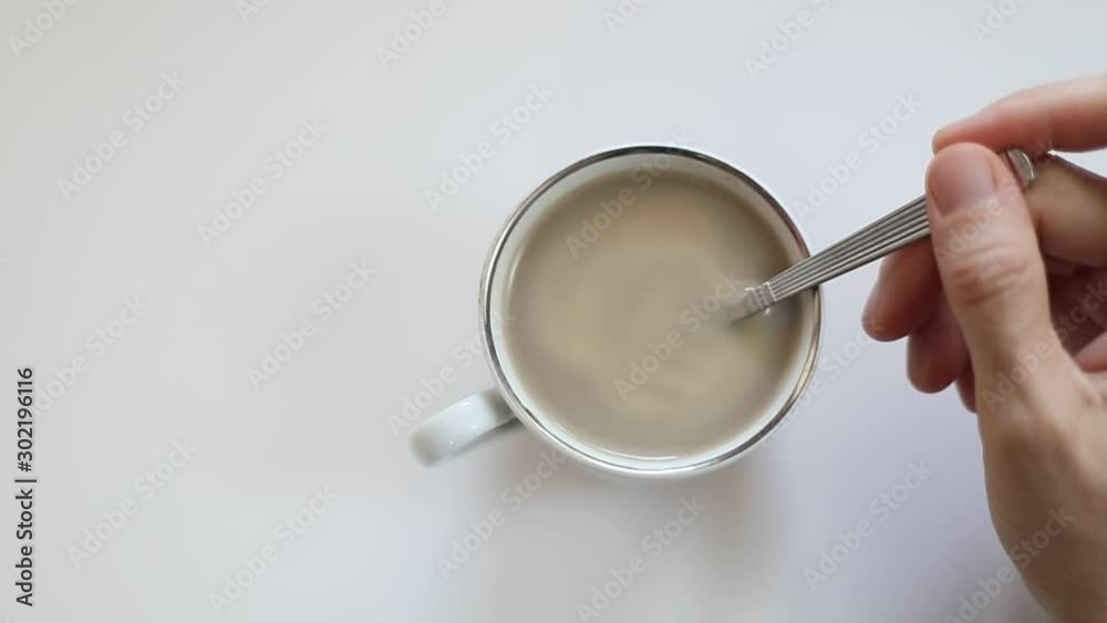 cup of tasty coffee and ground coffee cup of tasty coffee and ground coffee