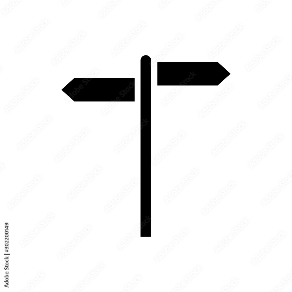 street sign - direction icon vector design template street sign - direction icon vector design template