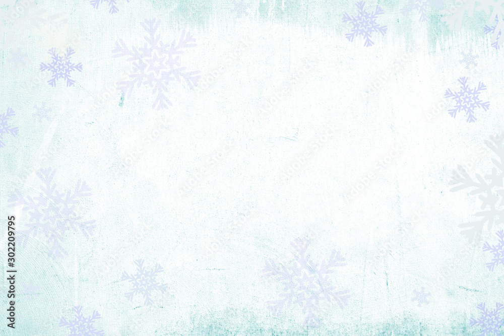 Christmas background with snowflakes