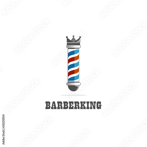 Barbershop logo isolated vector image