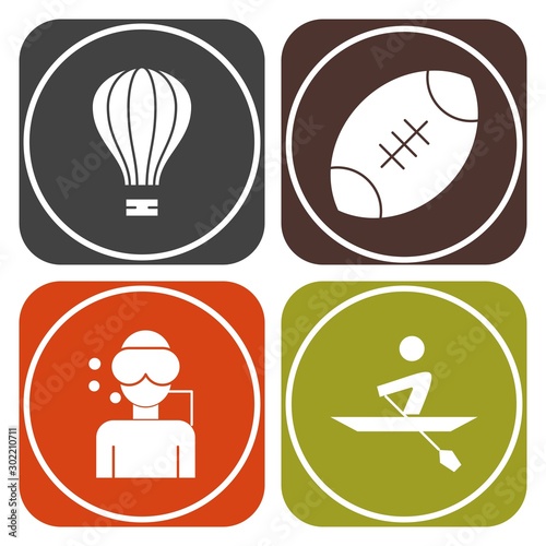 Simple Set Of Universal Icons
