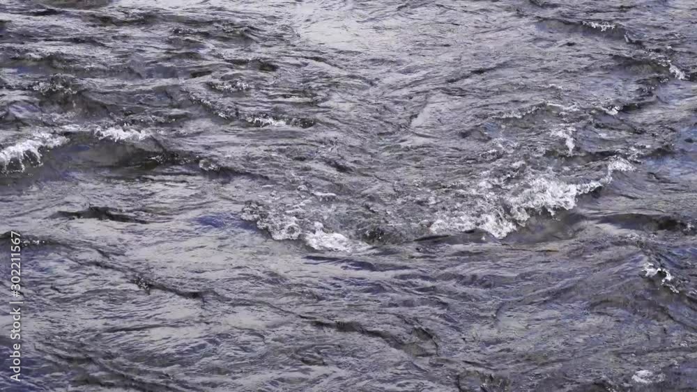 Water flowing in a river Water flowing in a river