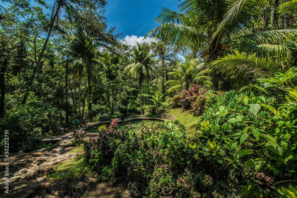 A beautiful view of Goa Gajah temple in Bali, Indonesia. A beautiful view of Goa Gajah temple in Bali, Indonesia.