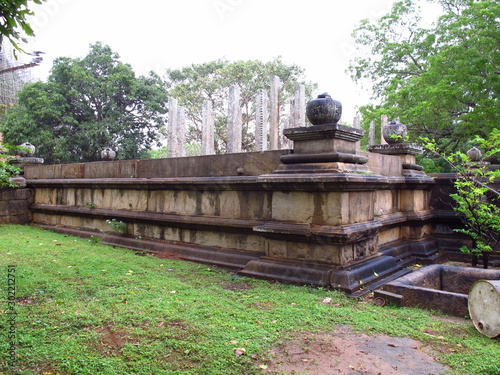 Vintage ruins, Anuradhapura, Sri Lanka photo