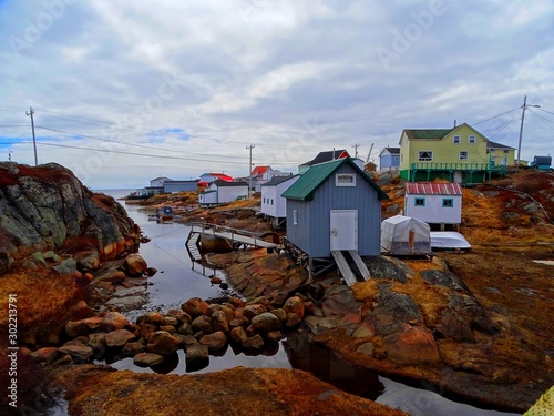 Amérique du Nord, Canada, province de Québec, Basse-Côte-Nord, village de Harrington Harbour