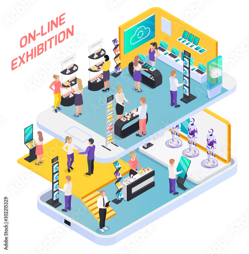 Business Exhibition Promotion Composition 