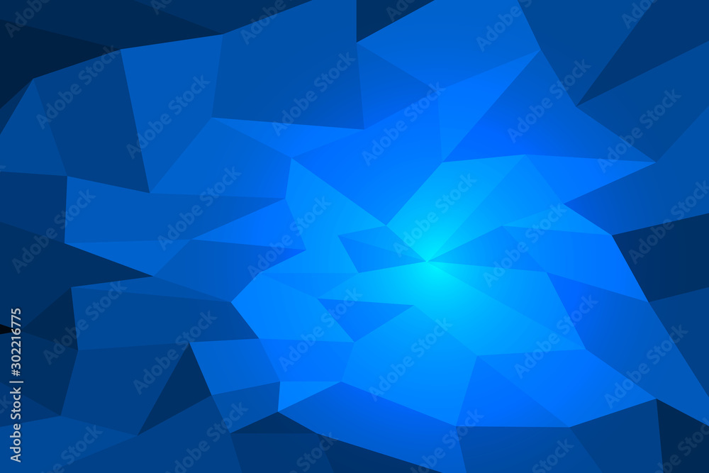 Fototapeta premium Vector polygonal design for your business.