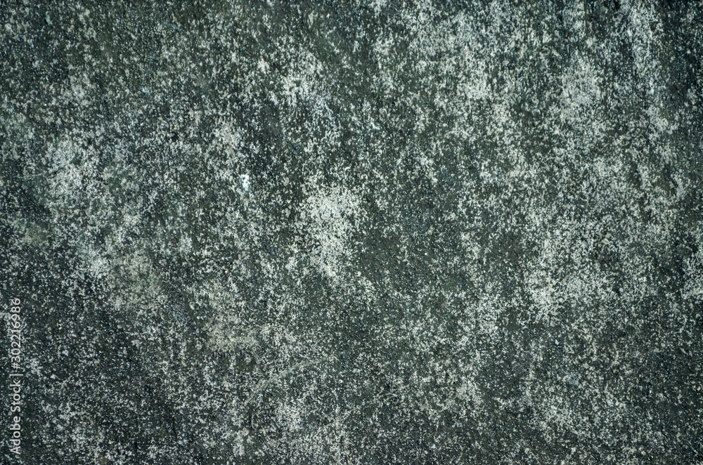 Texture Old and dirty green concrete wall backdrop for background