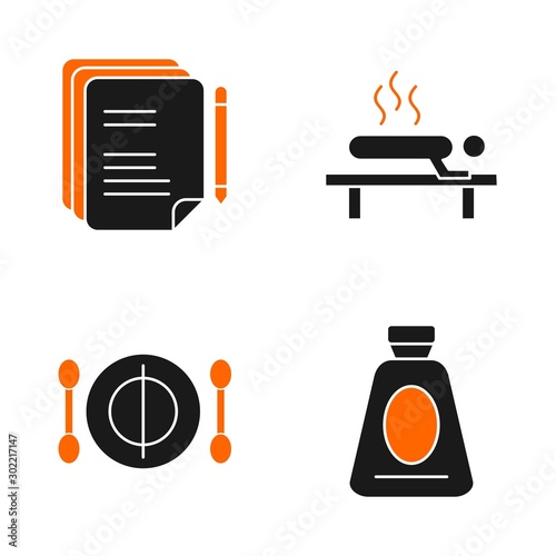 Simple Set of Universal Related Color Icons