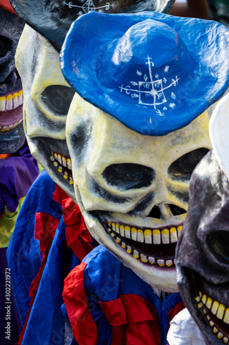 Skull Mask at Jacmel Carnival