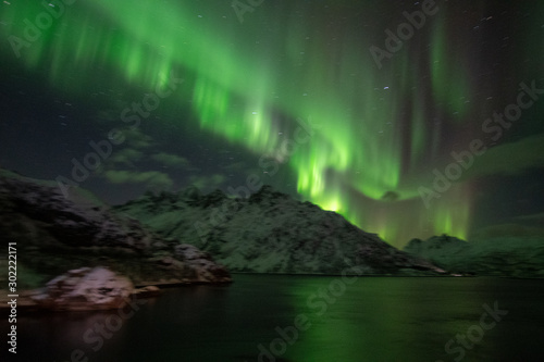 Northern Europe Norway Northern lights aurora © Enken
