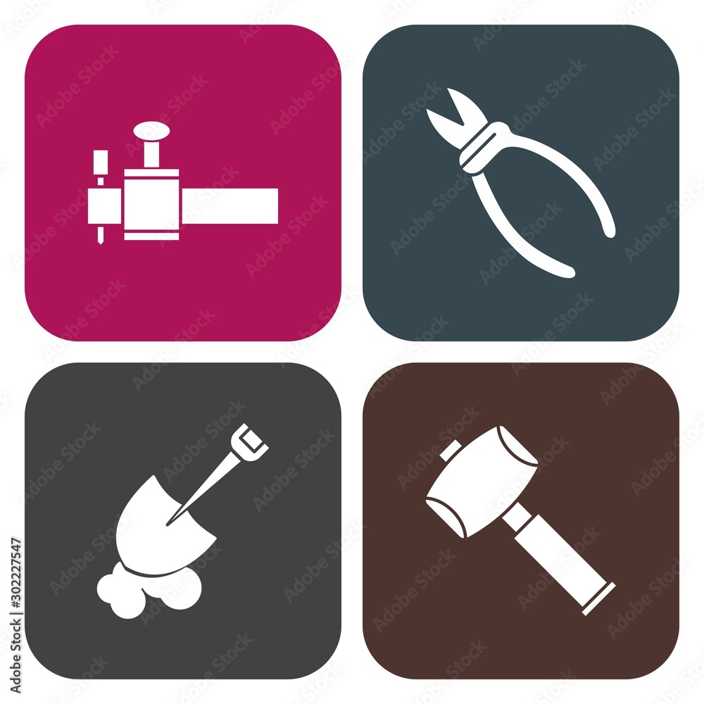 Set of 4 Quality icon Set of 4 Quality icon