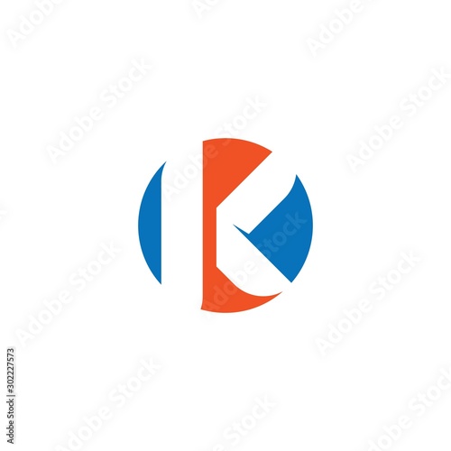 K letter logo