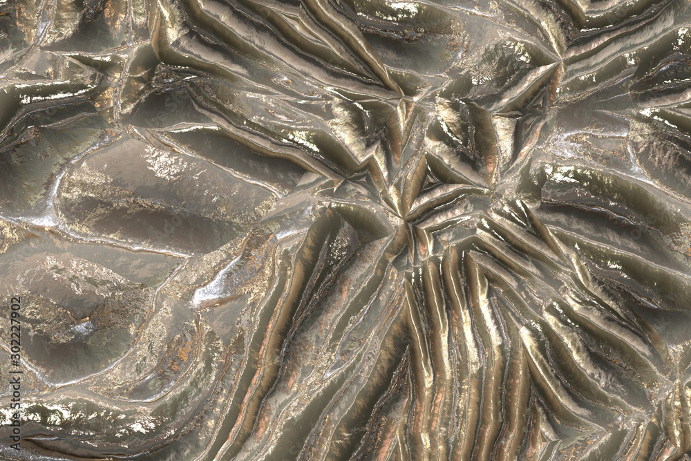 Abstract raster pattern texture with flowing stone surface in gray Abstract raster pattern texture with flowing stone surface in gray