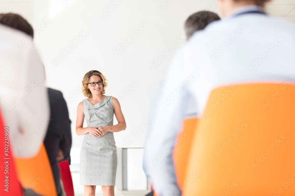 Business people on meeting in New office Business people on meeting in New office