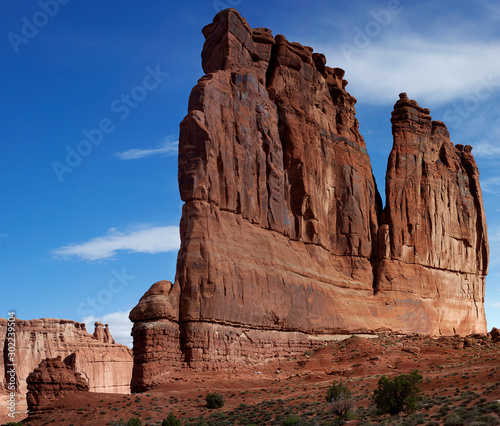 Courthouse Rock,Arches National Park, Utah © Paul