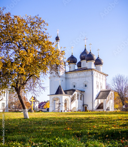 One of the churches in the Moscow region near the city of Vereya. photo