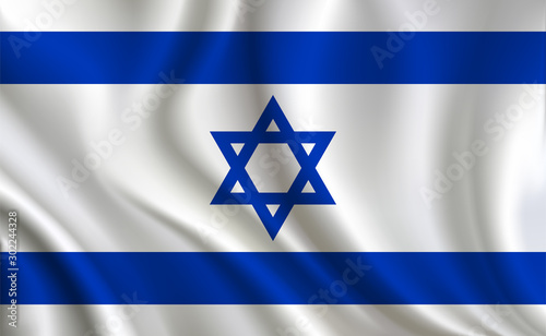 Israel Flag background
