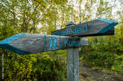 Sweden Abisko national park hiking Kings road