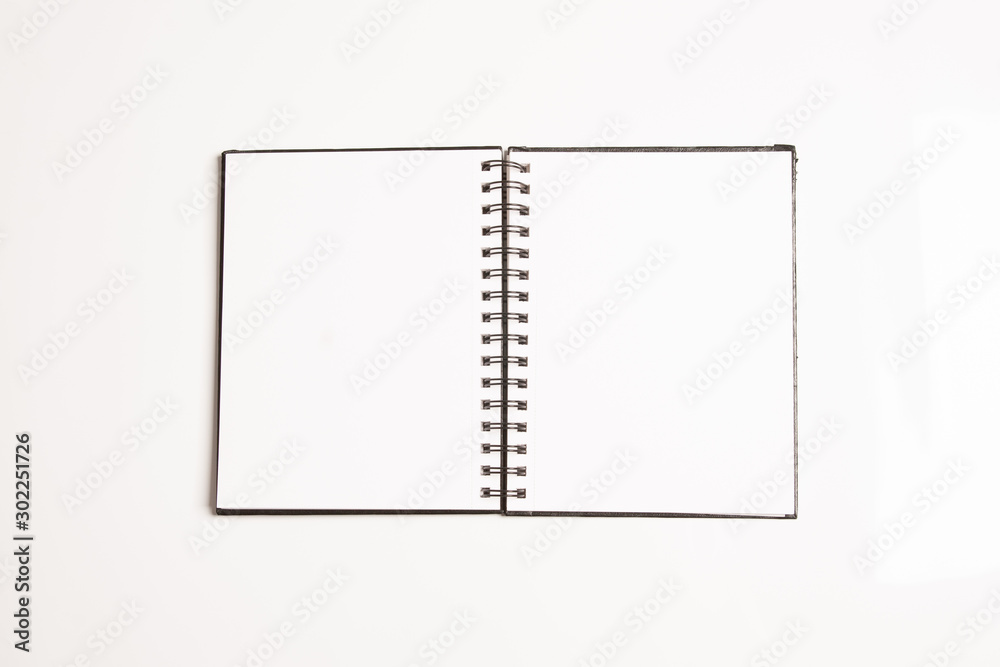 notebook isolated on white background notebook isolated on white background