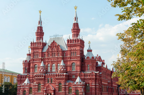 State Historical Museum from the Red Square (Moscow, Russia)