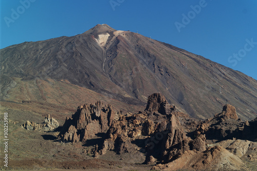 Teide, an inactive volcano in Tenerife (Spain)