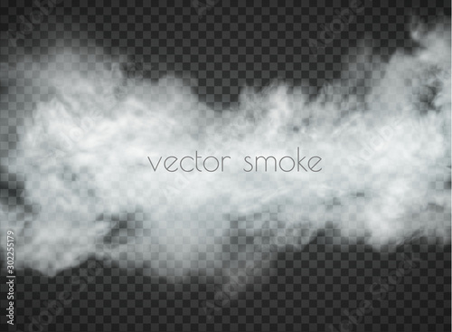 fog and smoke isolated on transparent background