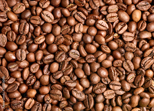 ziarno kawy brązowa prażona kofeina ziarno espresso