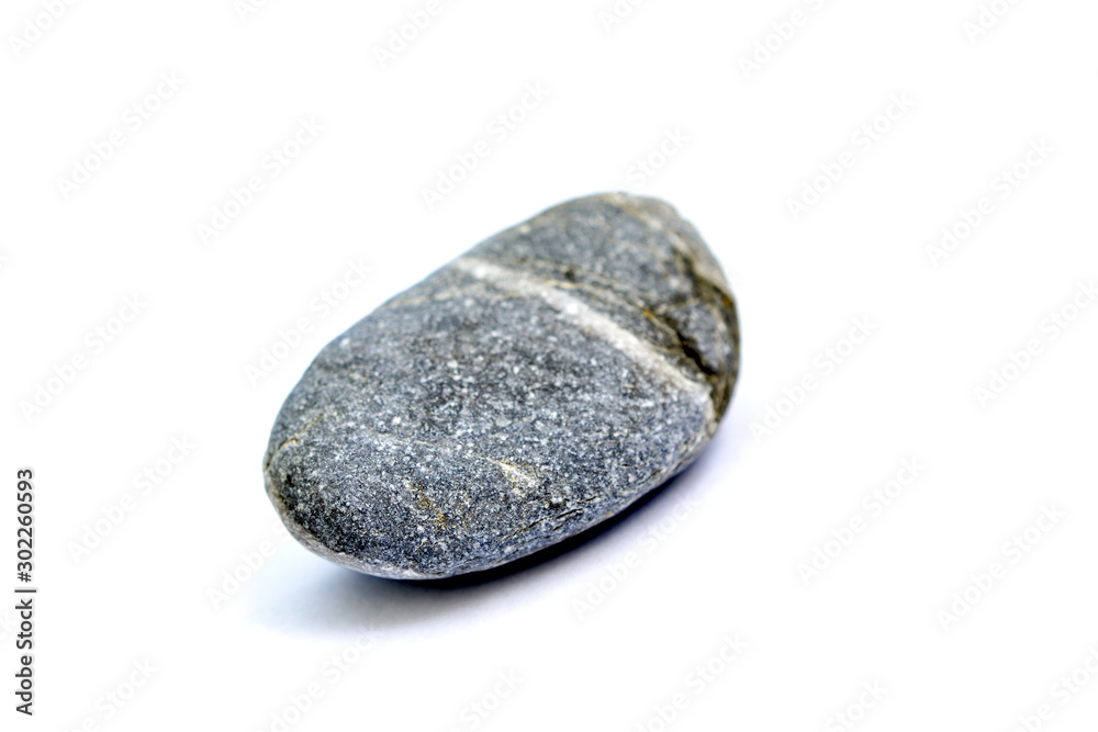 stone from the beach pictured in studio on white background stone from the beach pictured in studio on white background
