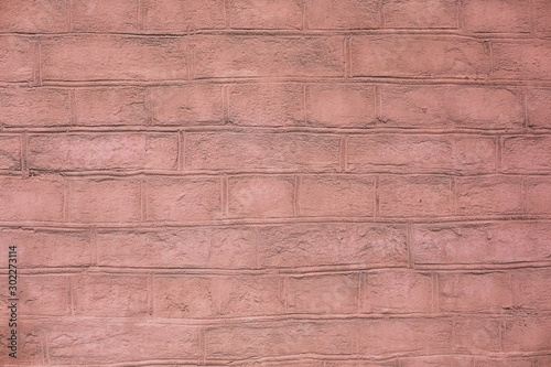 Background texture. old brick pink wall
