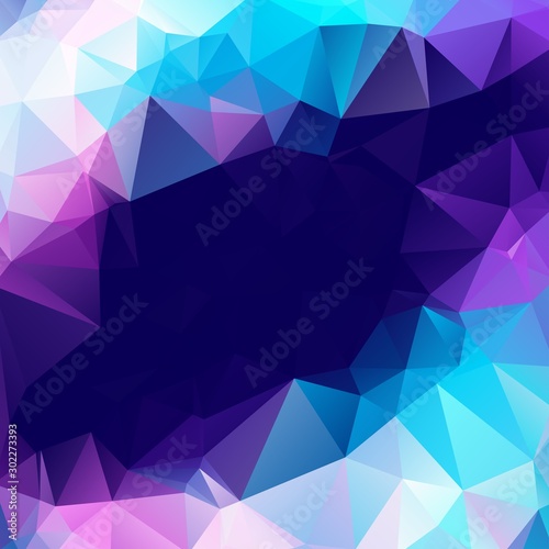 Abstract geometric triangulation background. Mobile wallpaper app