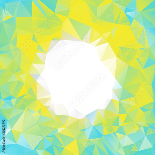 Abstract geometric triangulation background. Mobile wallpaper app