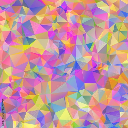 Abstract geometric triangulation background. Mobile wallpaper app