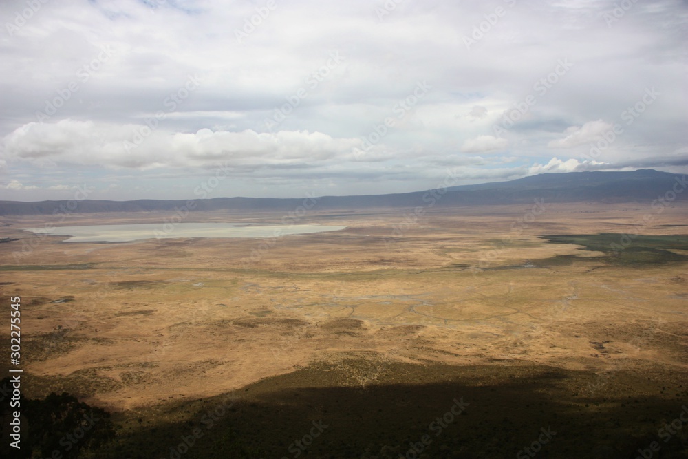Landscape view of Ngorongoro Crater, Tanzania