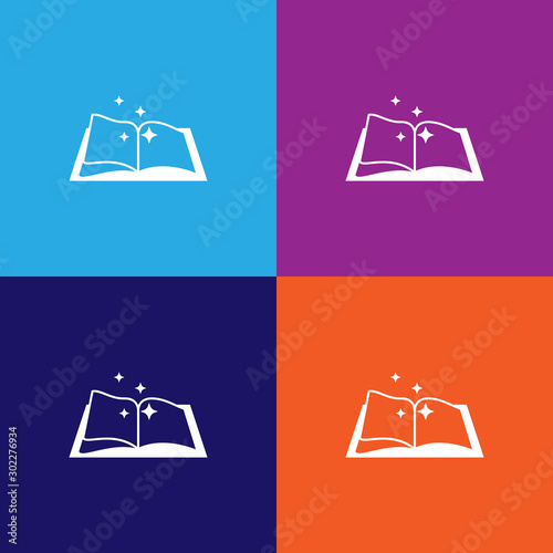 spellbook icon.Element of popular magic icon. Premium quality graphic design. Signs, symbols collection icon for websites, web design