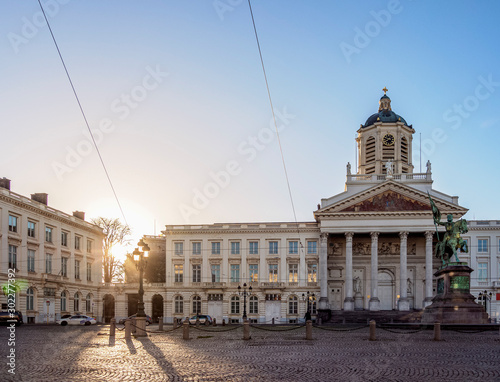 Church of Saint Jacques-sur-Coudenberg at Place Royale, Brussels, Belgium