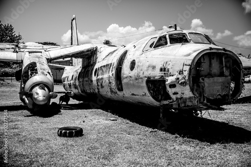 Pearls Old Abandened Airport, Airplane, Aeroplane - Grenada 