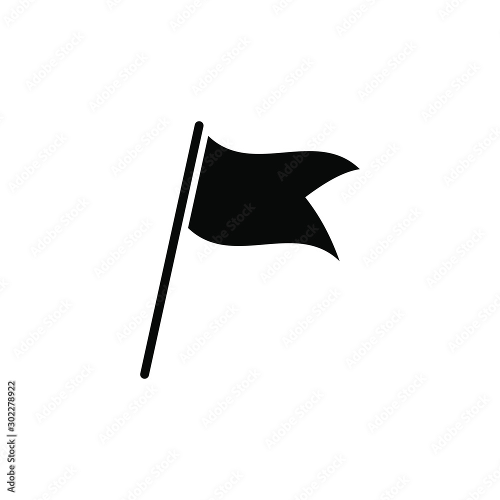 Flag icon design isolated on white background. Vector illustration Flag icon design isolated on white background. Vector illustration