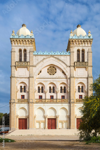 Tunisia, Tunis, Carthage, Byrsa Hill, St Louis Cathedral photo