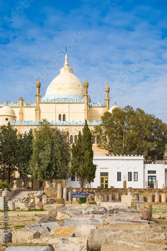 Tunisia, Tunis, Carthage, Byrsa Hill, St Louis Cathedral photo