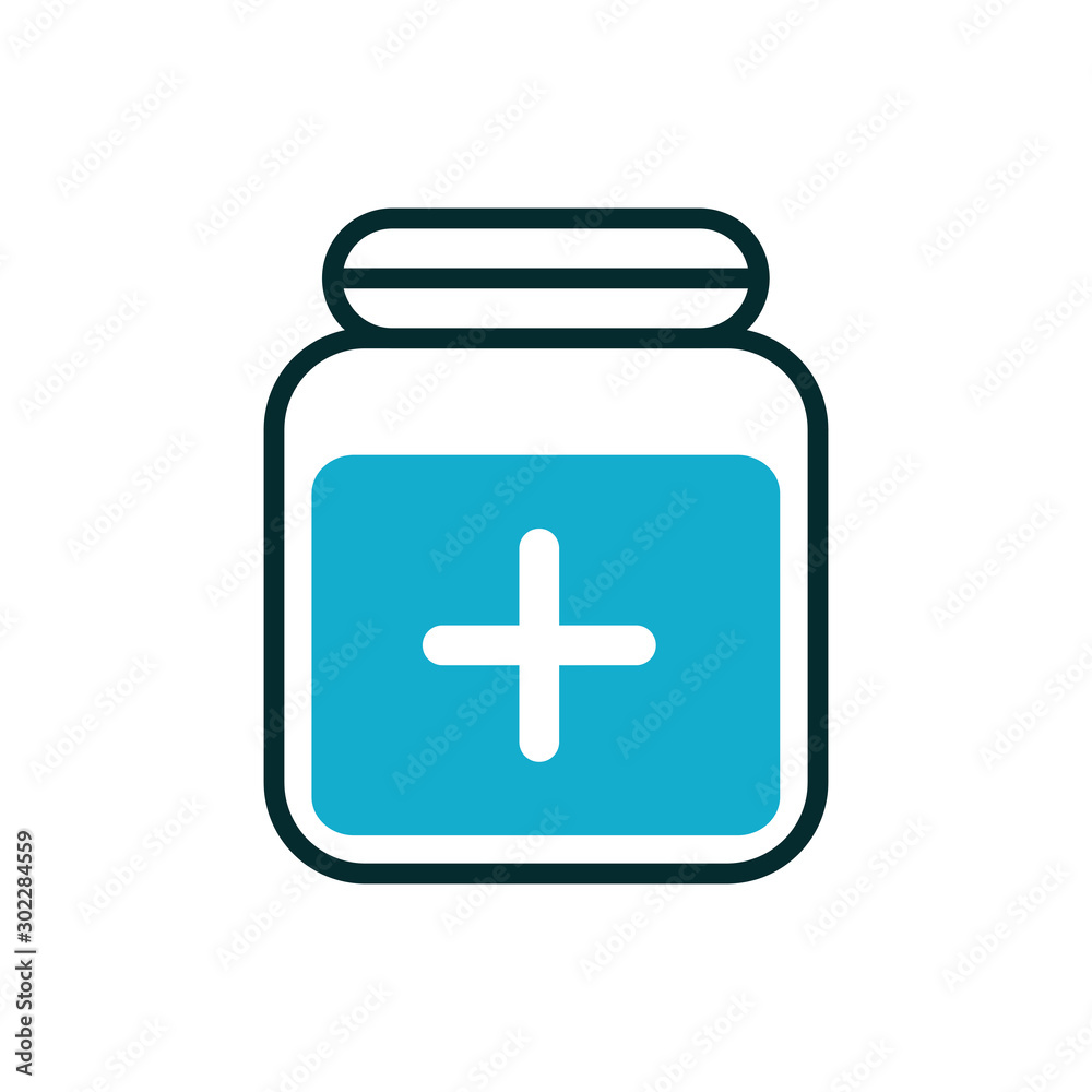 medicine bottle equipment medical icon line fill medicine bottle equipment medical icon line fill