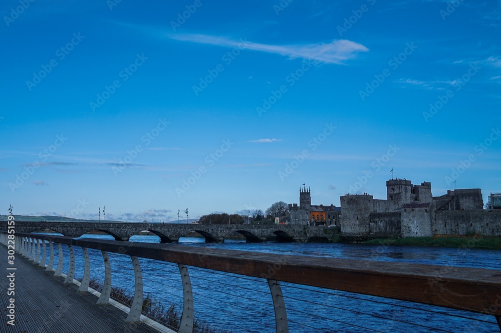 bridge and Limerick City skyline