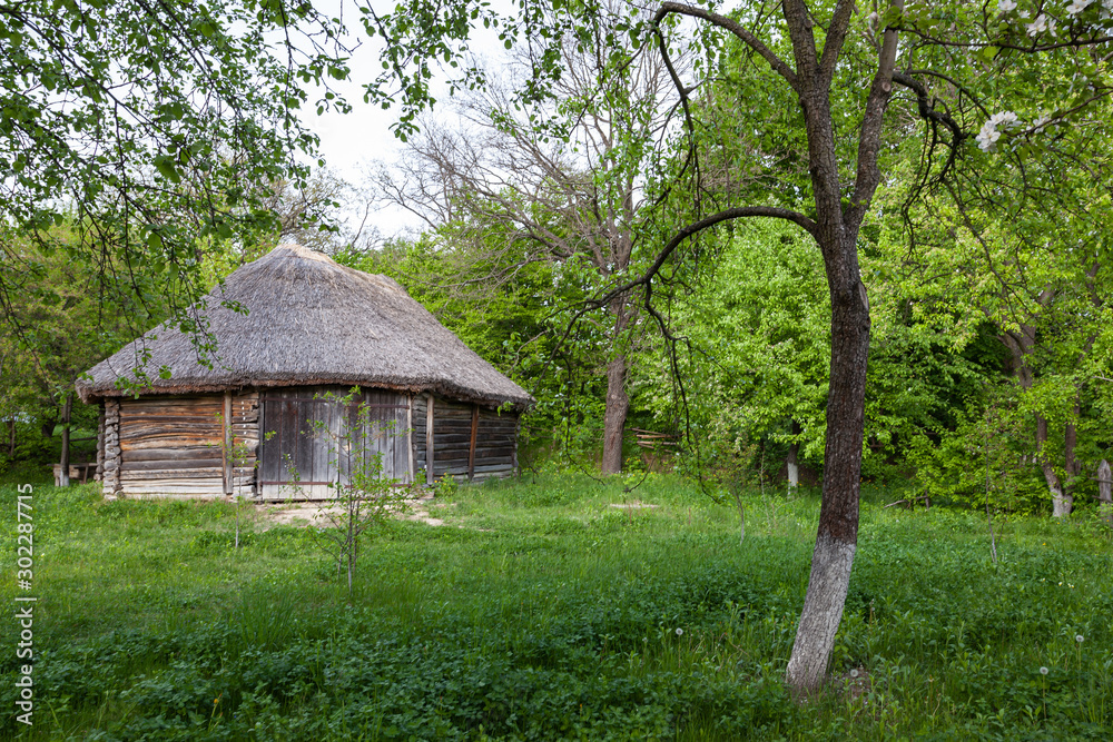 Building in Pirogogo Ethnographic Park, Kiev, Ukraine Building in Pirogogo Ethnographic Park, Kiev, Ukraine